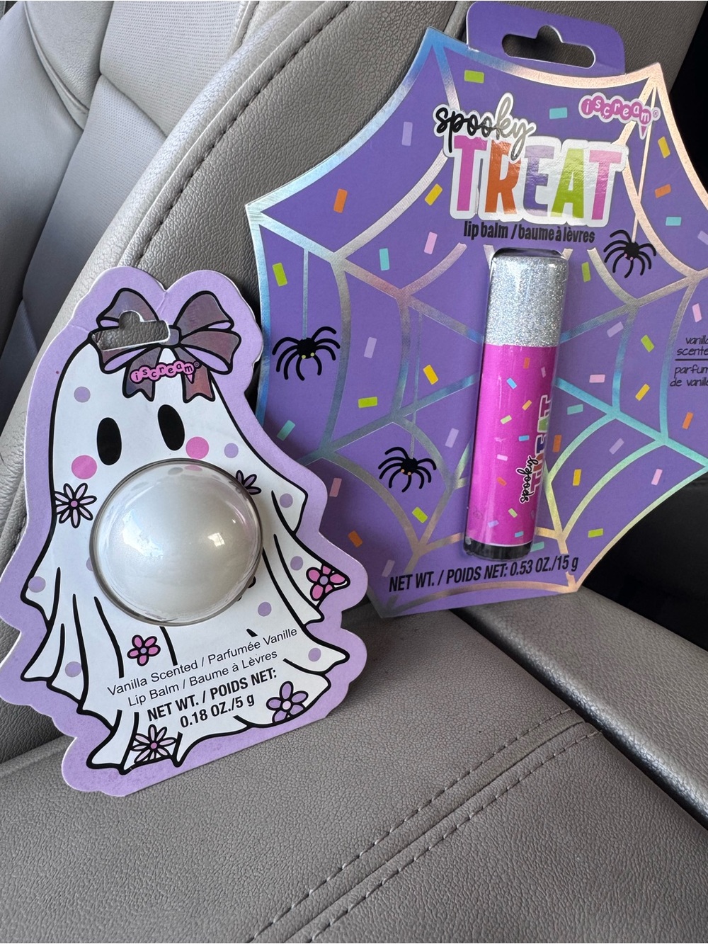 iScream Spooky Treat Lip Balm Duo — Purple & Pink
